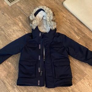 Abercrombie Kids Cream Fleece Jacket